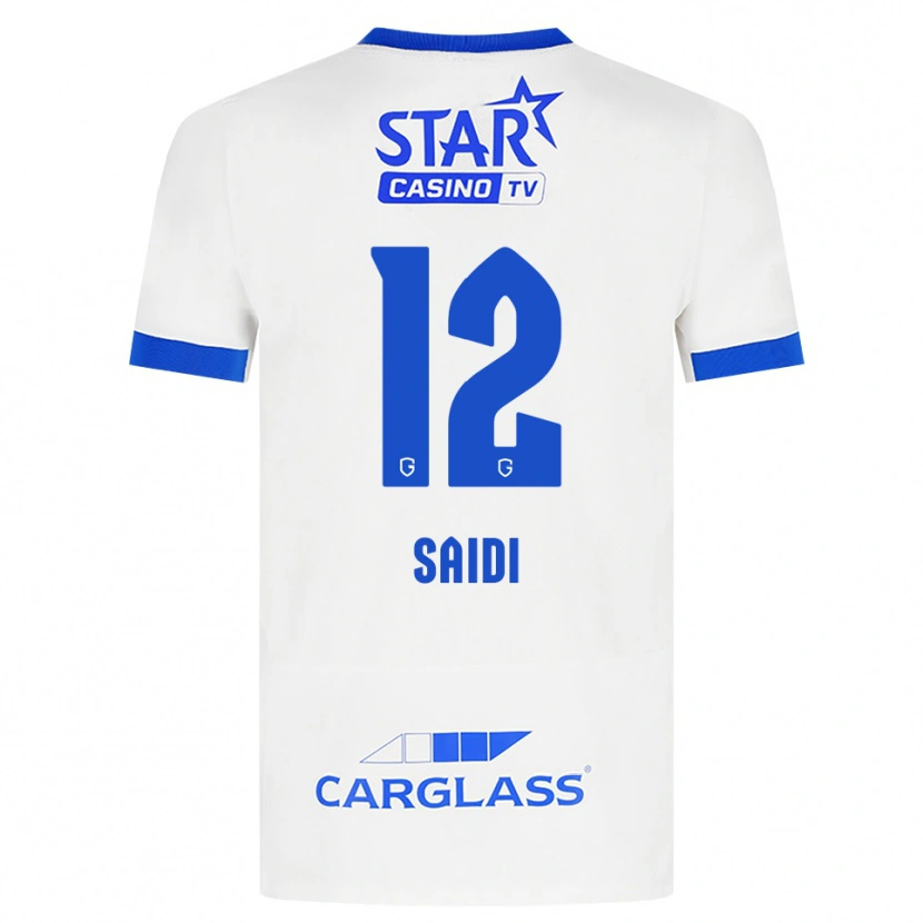 Danxen Men Assil Saidi #12 White Blue Away Jersey 2026/27 T-Shirt