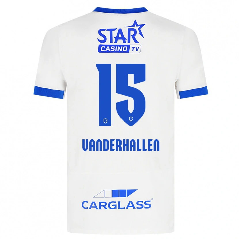 Danxen Men Yari Vanderhallen #15 White Blue Away Jersey 2026/27 T-Shirt