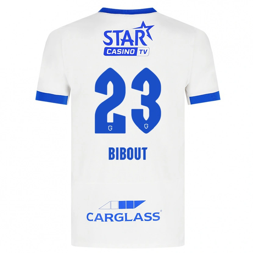 Danxen Men Aaron Bibout #23 White Blue Away Jersey 2026/27 T-Shirt