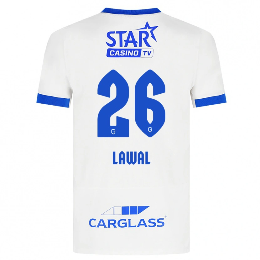 Danxen Men Tobias Lawal #26 White Blue Away Jersey 2026/27 T-Shirt