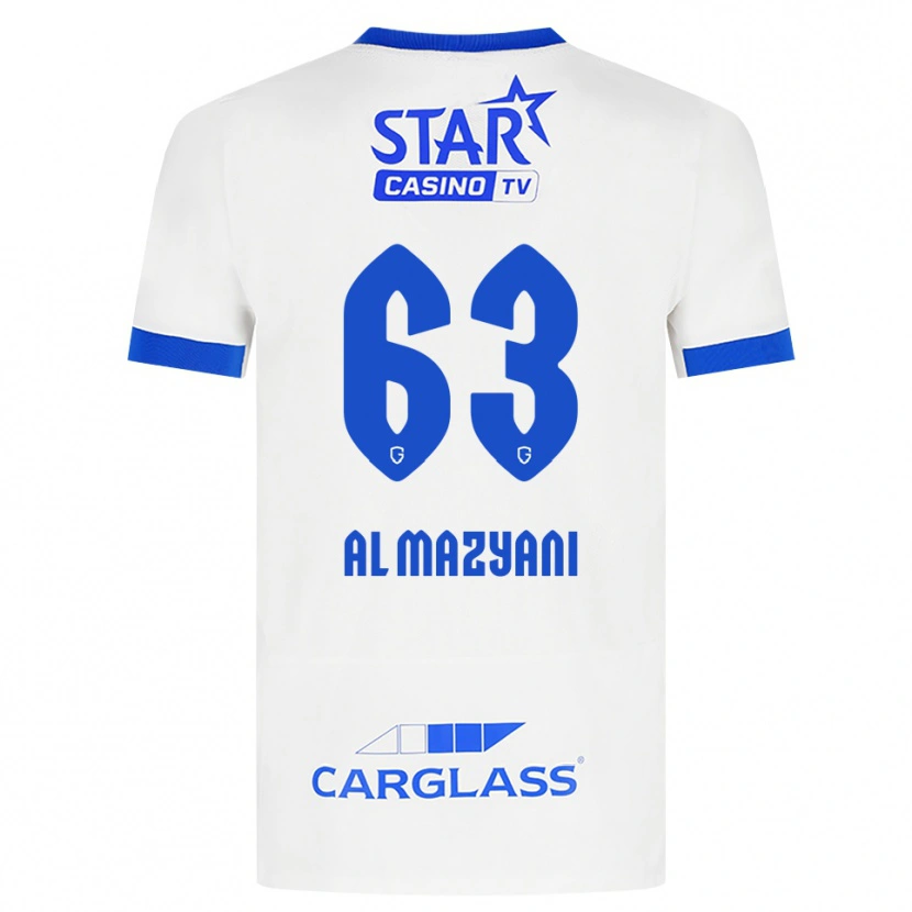 Danxen Men Faissal Al Mazyani #63 White Blue Away Jersey 2026/27 T-Shirt