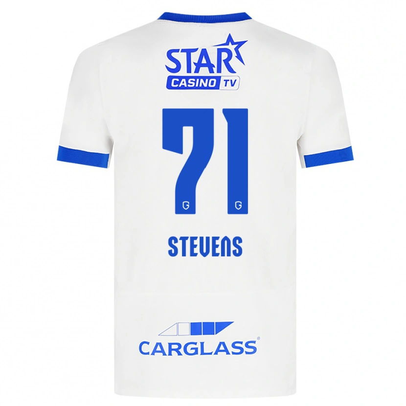 Danxen Men Brent Stevens #71 White Blue Away Jersey 2026/27 T-Shirt