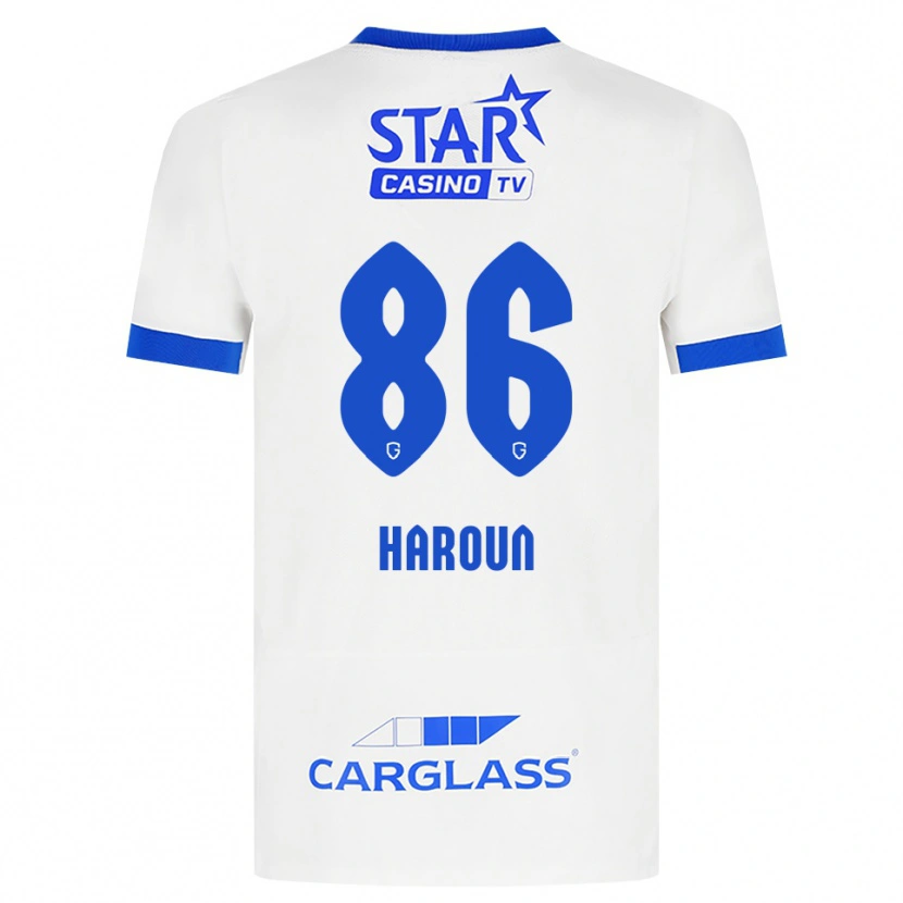 Danxen Men Kenan Haroun #86 White Blue Away Jersey 2026/27 T-Shirt