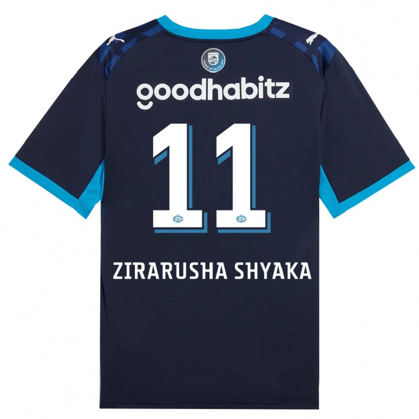 Danxen Men David Zirarusha Shyaka #11 Dodger Blue Royal Blue Third Jersey 2026/27 T-Shirt