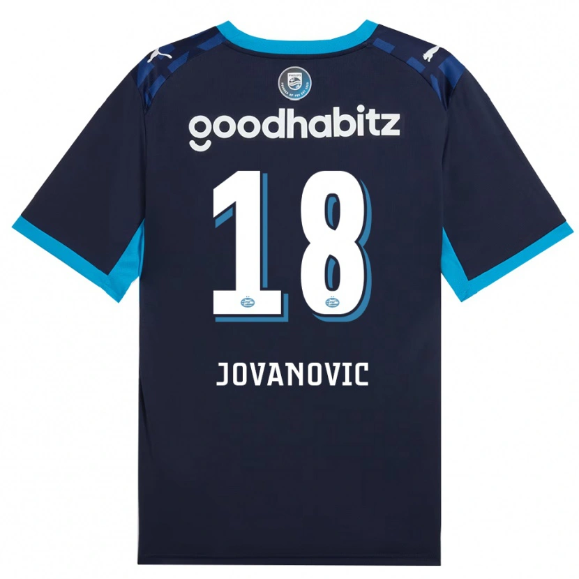 Danxen Men Nikolas Jovanovic #18 Dodger Blue Royal Blue Third Jersey 2026/27 T-Shirt