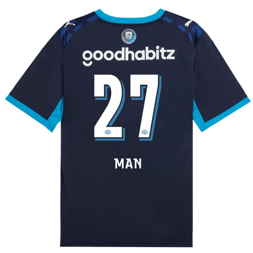Danxen Men Dennis Man #27 Dodger Blue Royal Blue Third Jersey 2026/27 T-Shirt