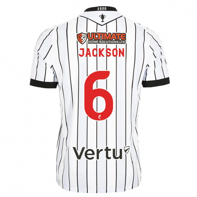 Danxen Men Louis Jackson #6 White Black Red Home Jersey 2026/27 T-Shirt