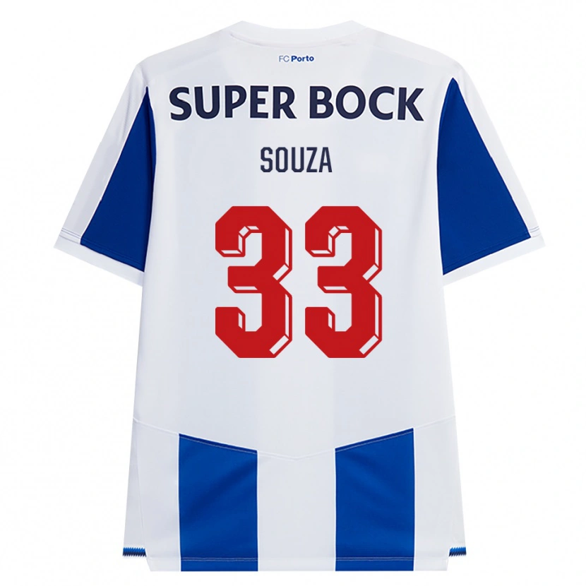 Danxen Men João Victor De Souza Menezes #33 Blue White Red Home Jersey 2026/27 T-Shirt