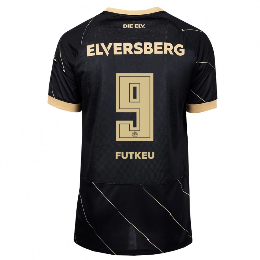 Danxen Men Noel Futkeu #9 Black Brown Away Jersey 2026/27 T-Shirt