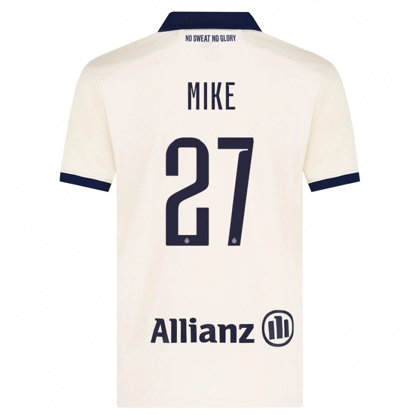 Danxen Men Wisdom Mike #27 Beige Black Away Jersey 2026/27 T-Shirt