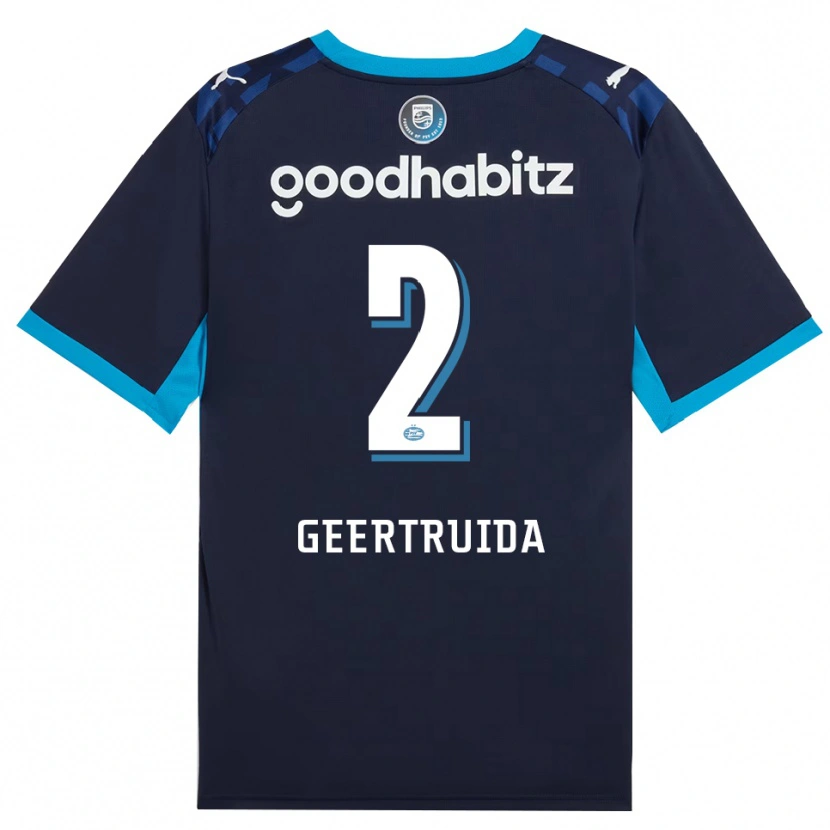 Danxen Men Lutsharel Geertruida #2 Dodger Blue Royal Blue Third Jersey 2026/27 T-Shirt