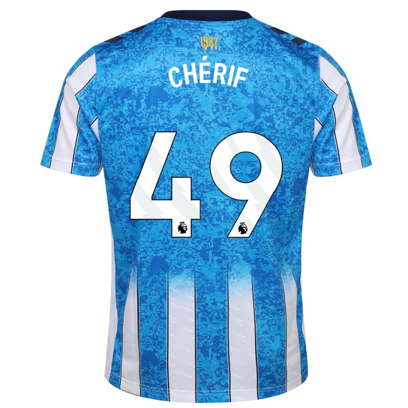 Danxen Men Sidiki Chérif #49 White Blue Orange Home Jersey 2026/27 T-Shirt