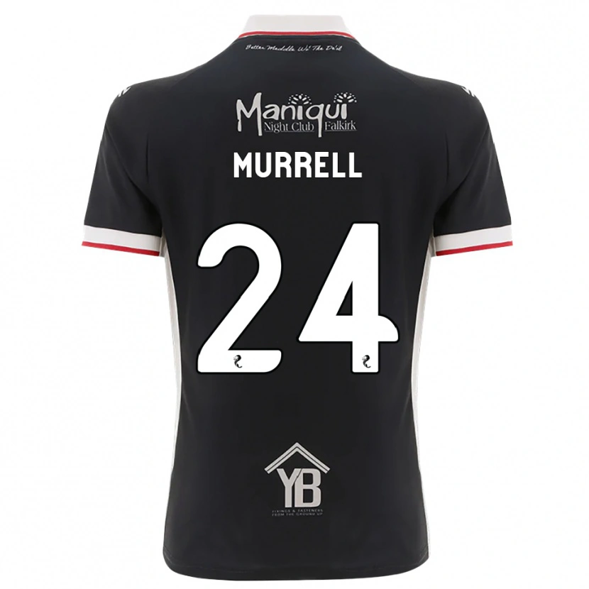 Danxen Women Jacob Murrell #24 Black White Red Home Jersey 2026/27 T-Shirt