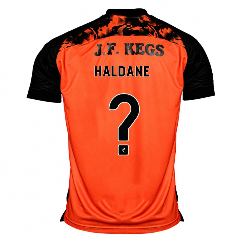 Danxen Women Lewis Haldane #0 Orange Black White Home Jersey 2026/27 T-Shirt