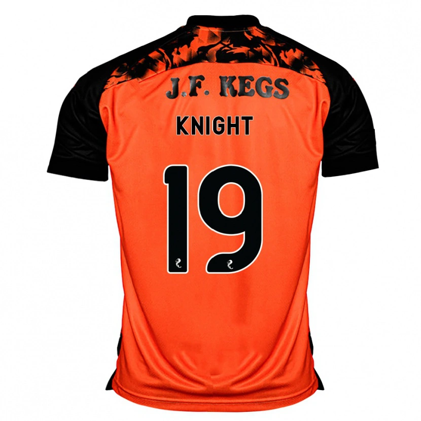 Danxen Women Maya Knight #19 Orange Black White Home Jersey 2026/27 T-Shirt