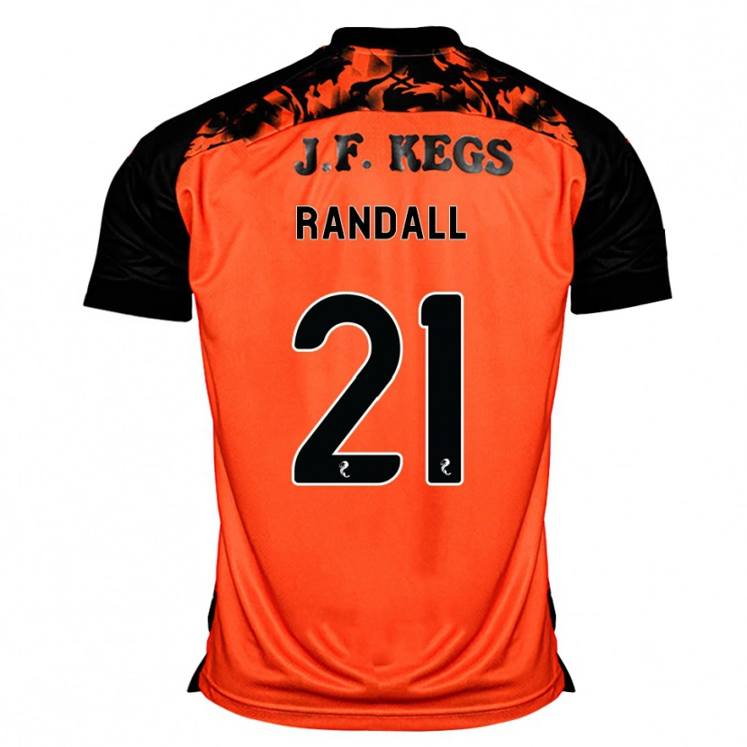 Danxen Women Jesse Randall #21 Orange Black White Home Jersey 2026/27 T-Shirt