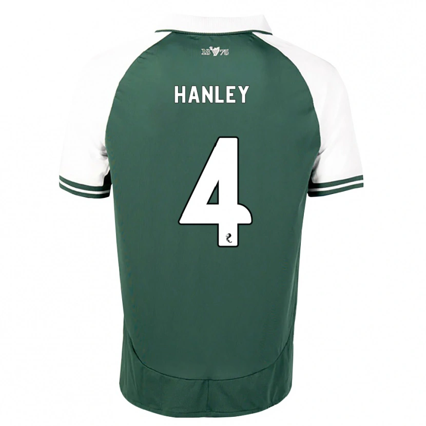 Danxen Women Grant Hanley #4 Seagreen White Home Jersey 2026/27 T-Shirt