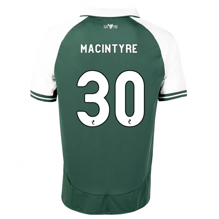 Danxen Women Jacob Macintyre #30 Seagreen White Home Jersey 2026/27 T-Shirt
