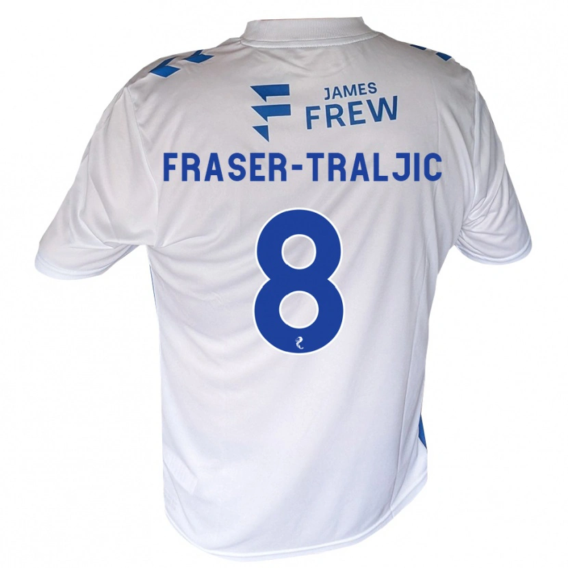 Danxen Women Kali Fraser-Traljic #8 Royalblue White Home Jersey 2026/27 T-Shirt