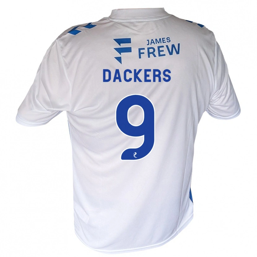 Danxen Women Marcus Dackers #9 Royalblue White Home Jersey 2026/27 T-Shirt