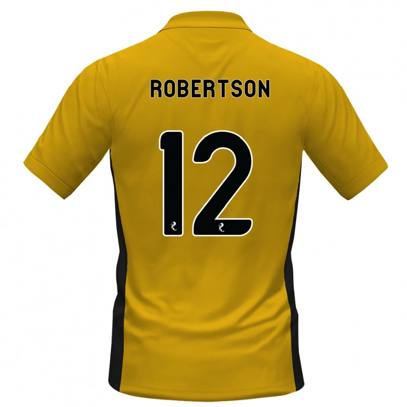 Danxen Women Mitchell Robertson #12 Orange Black Home Jersey 2026/27 T-Shirt