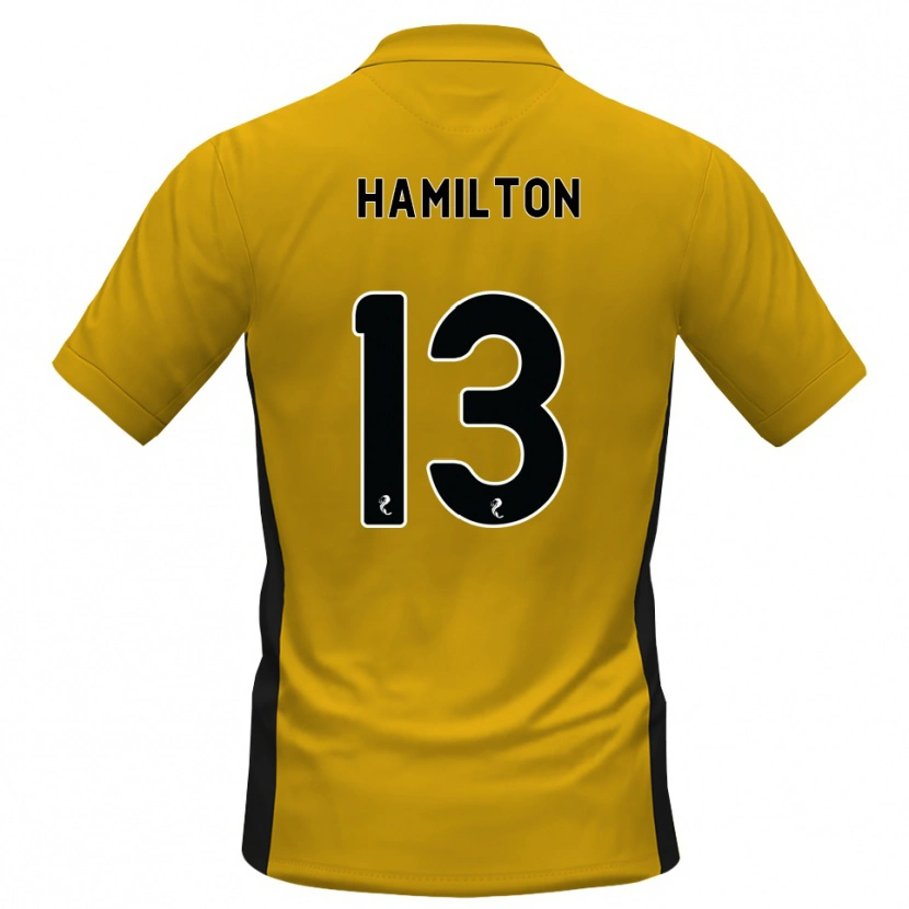 Danxen Women Jack Hamilton #13 Orange Black Home Jersey 2026/27 T-Shirt