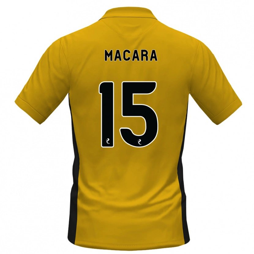 Danxen Women Elise Macara #15 Orange Black Home Jersey 2026/27 T-Shirt