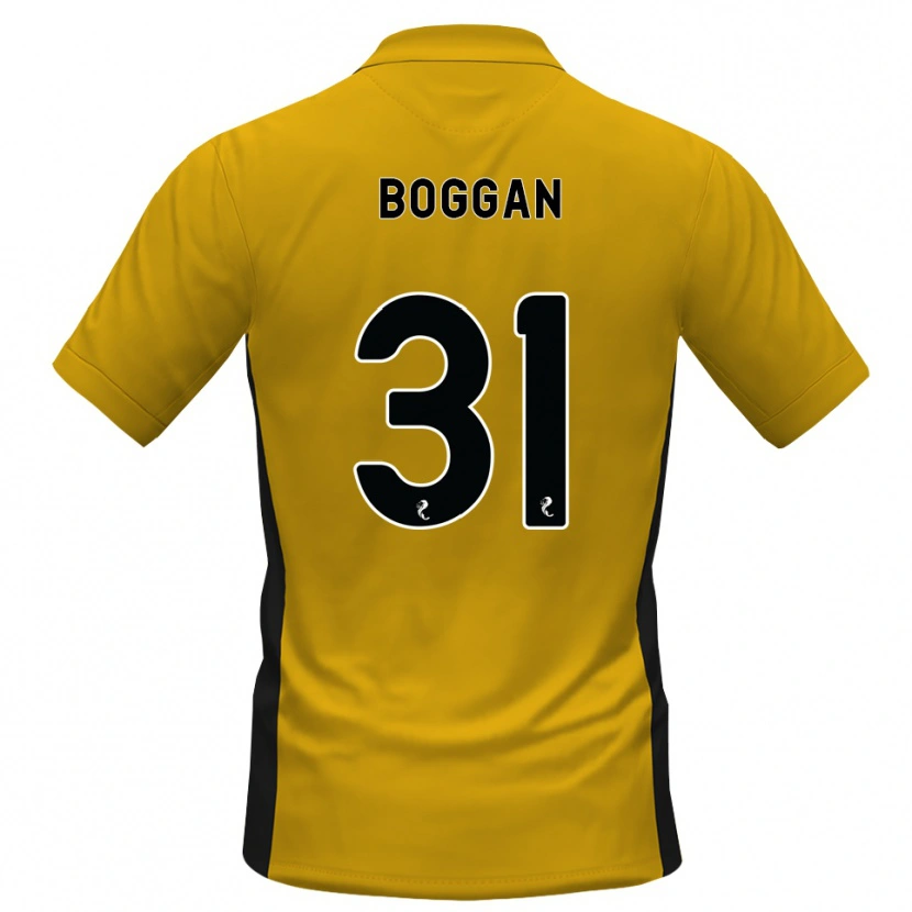 Danxen Women Joe Boggan #31 Orange Black Home Jersey 2026/27 T-Shirt