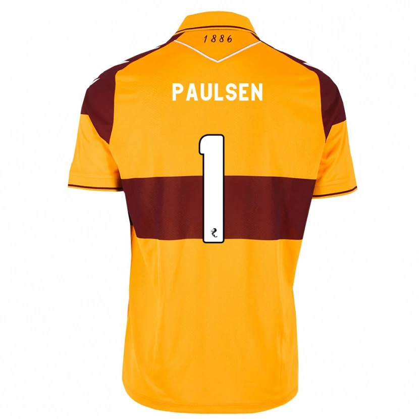 Danxen Women Alex Paulsen #1 Maroon Orange Home Jersey 2026/27 T-Shirt