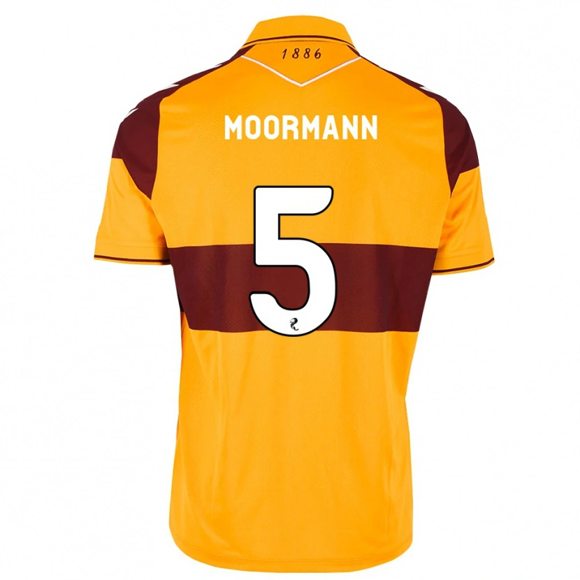 Danxen Women Martin Moormann #5 Maroon Orange Home Jersey 2026/27 T-Shirt