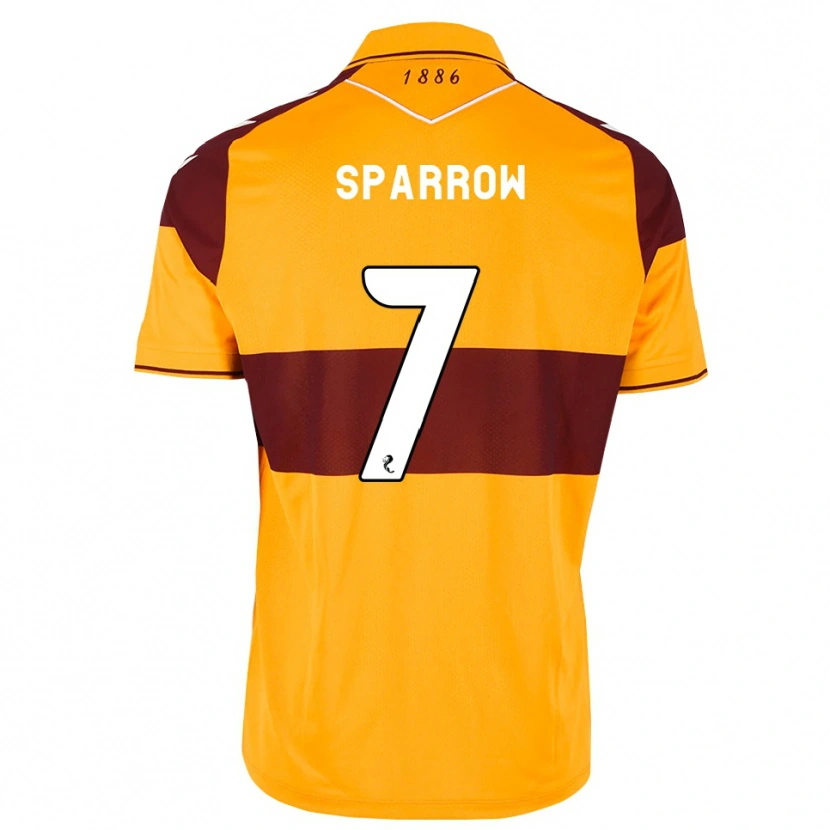 Danxen Women Tom Sparrow #7 Maroon Orange Home Jersey 2026/27 T-Shirt