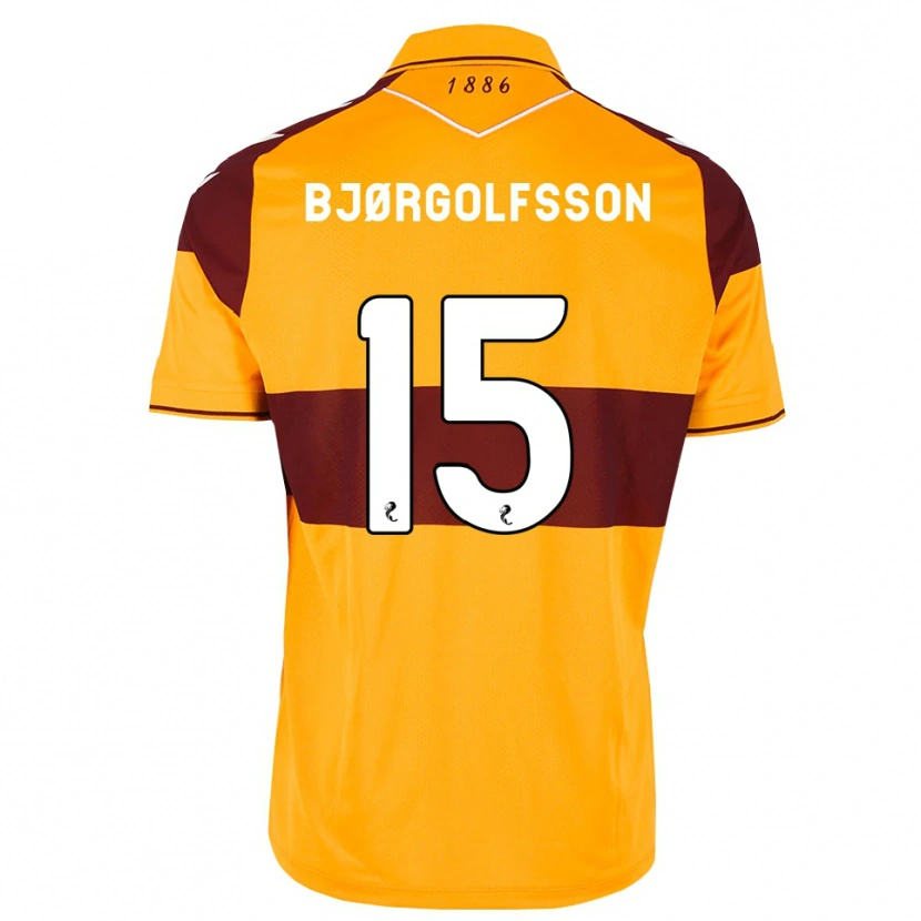 Danxen Women Eythor Bjørgolfsson #15 Maroon Orange Home Jersey 2026/27 T-Shirt