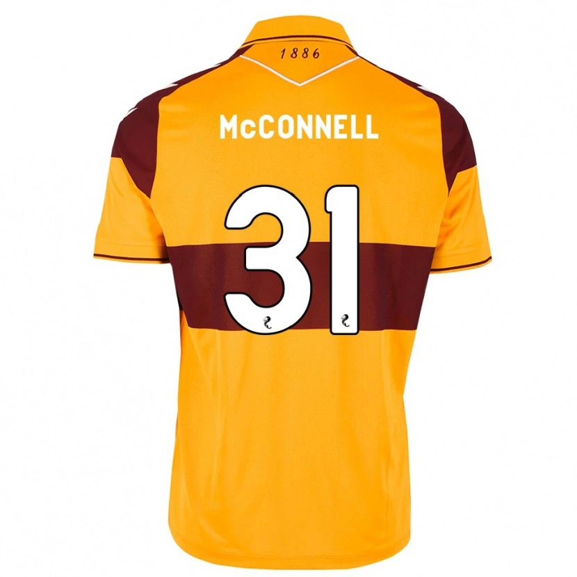 Danxen Women Jack Mcconnell #31 Maroon Orange Home Jersey 2026/27 T-Shirt