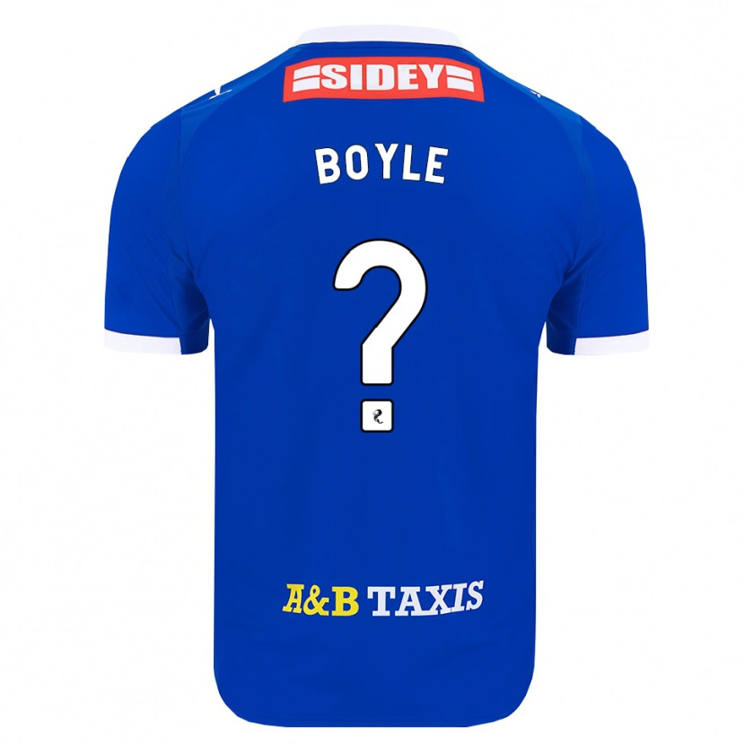 Danxen Women Callum Boyle #0 Blue Red Yellow Home Jersey 2026/27 T-Shirt