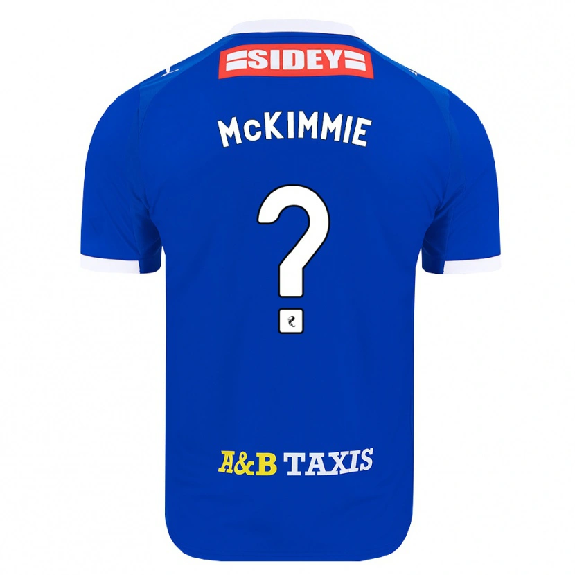 Danxen Women Lucas Mckimmie #0 Blue Red Yellow Home Jersey 2026/27 T-Shirt