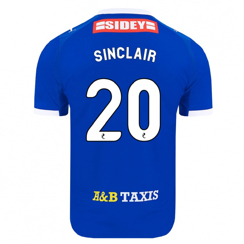 Danxen Women Ross Sinclair #20 Blue Red Yellow Home Jersey 2026/27 T-Shirt