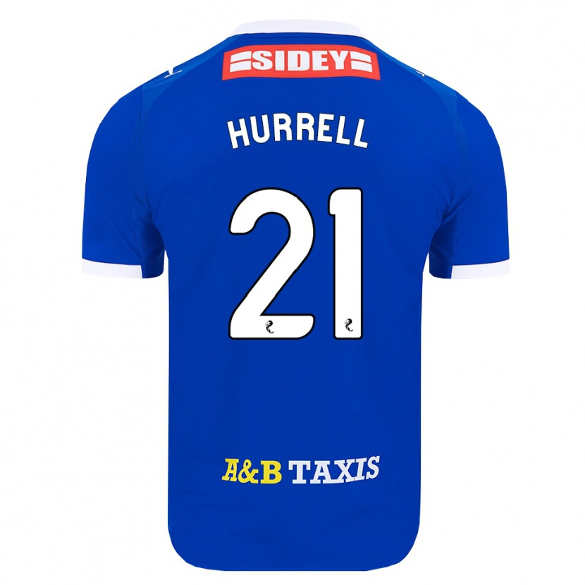 Danxen Women Olivia Hurrell #21 Blue Red Yellow Home Jersey 2026/27 T-Shirt