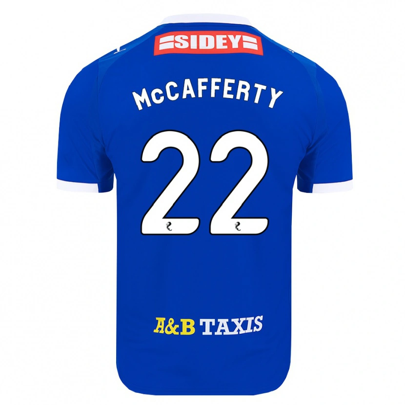 Danxen Women Eirinn Mccafferty #22 Blue Red Yellow Home Jersey 2026/27 T-Shirt