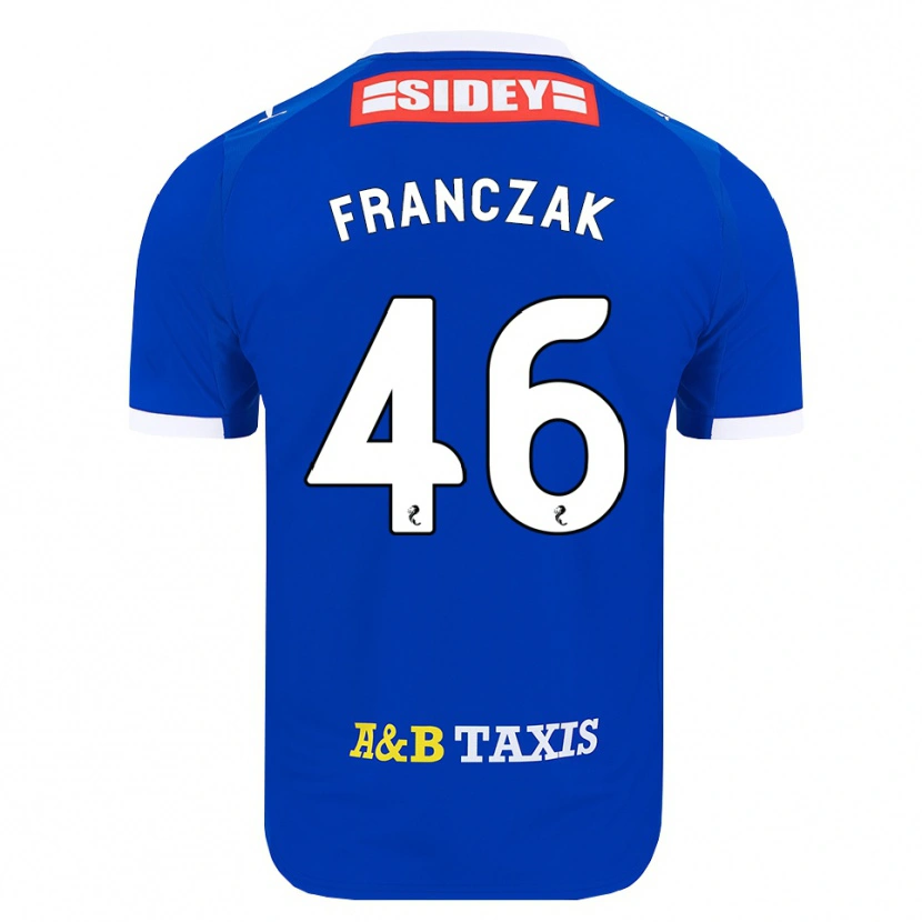 Danxen Women Franciszek Franczak #46 Blue Red Yellow Home Jersey 2026/27 T-Shirt