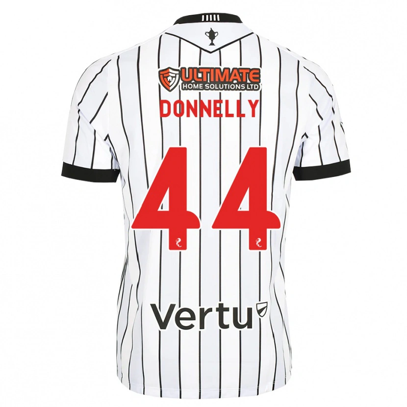 Danxen Women Liam Donnelly #44 White Black Red Home Jersey 2026/27 T-Shirt
