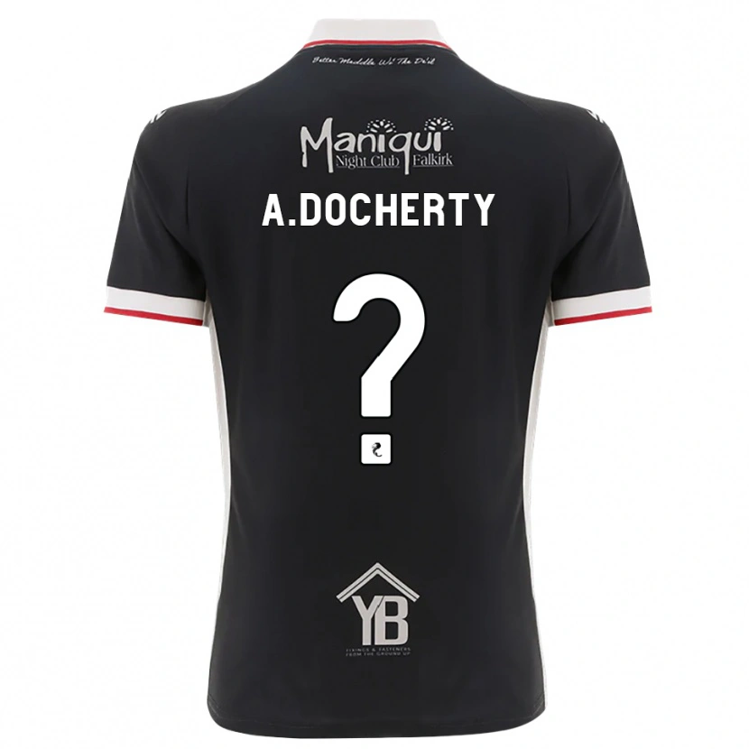 Danxen Women Aimie Docherty #0 Black White Red Home Jersey 2026/27 T-Shirt