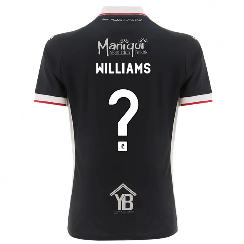 Danxen Women Cerys Williams #0 Black White Red Home Jersey 2026/27 T-Shirt