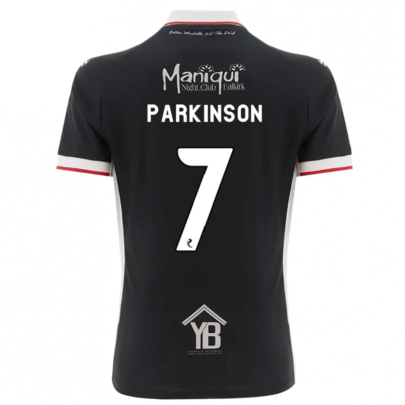 Danxen Women Ben Parkinson #7 Black White Red Home Jersey 2026/27 T-Shirt