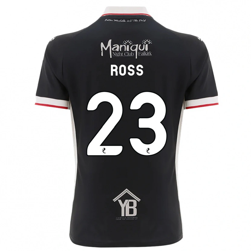 Danxen Women Ethan Ross #23 Black White Red Home Jersey 2026/27 T-Shirt