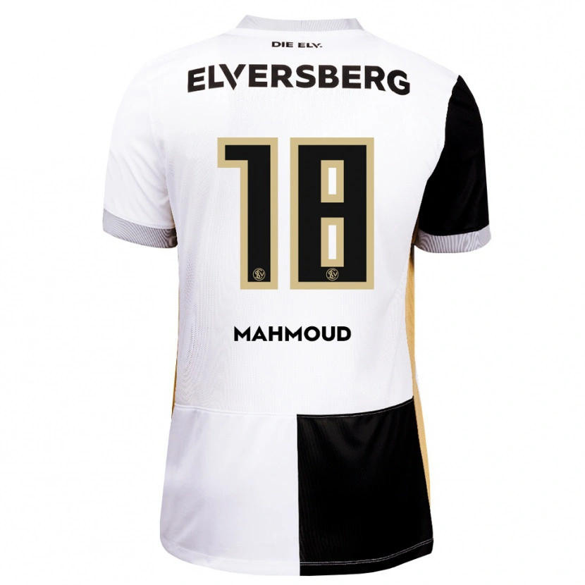 Danxen Women Mohammad Mahmoud #18 Black White Brown Home Jersey 2026/27 T-Shirt