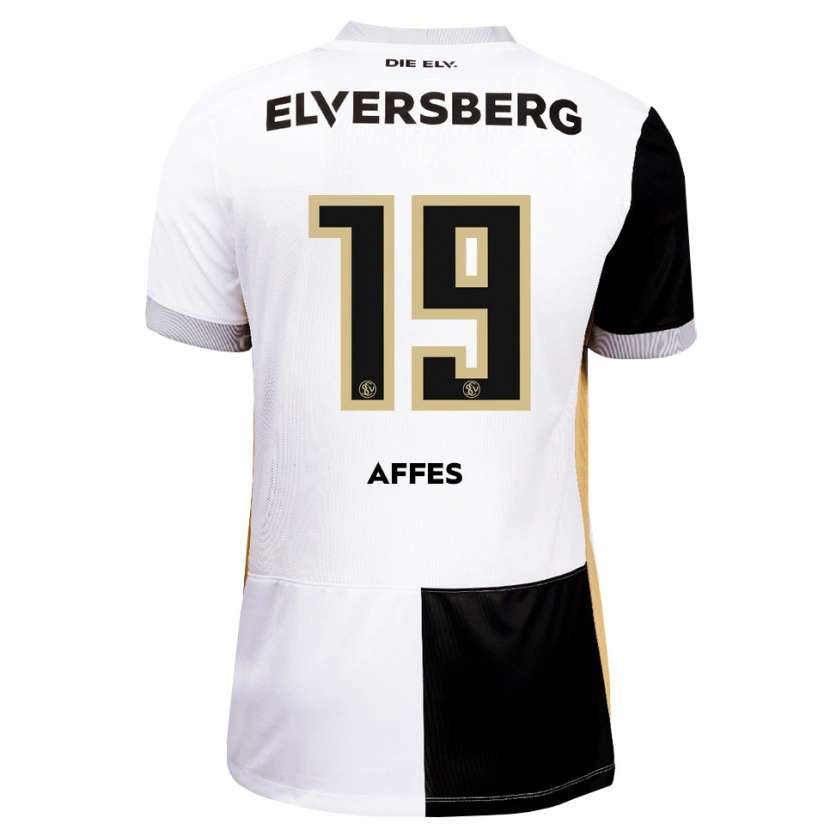 Danxen Women Samy Affes #19 Black White Brown Home Jersey 2026/27 T-Shirt