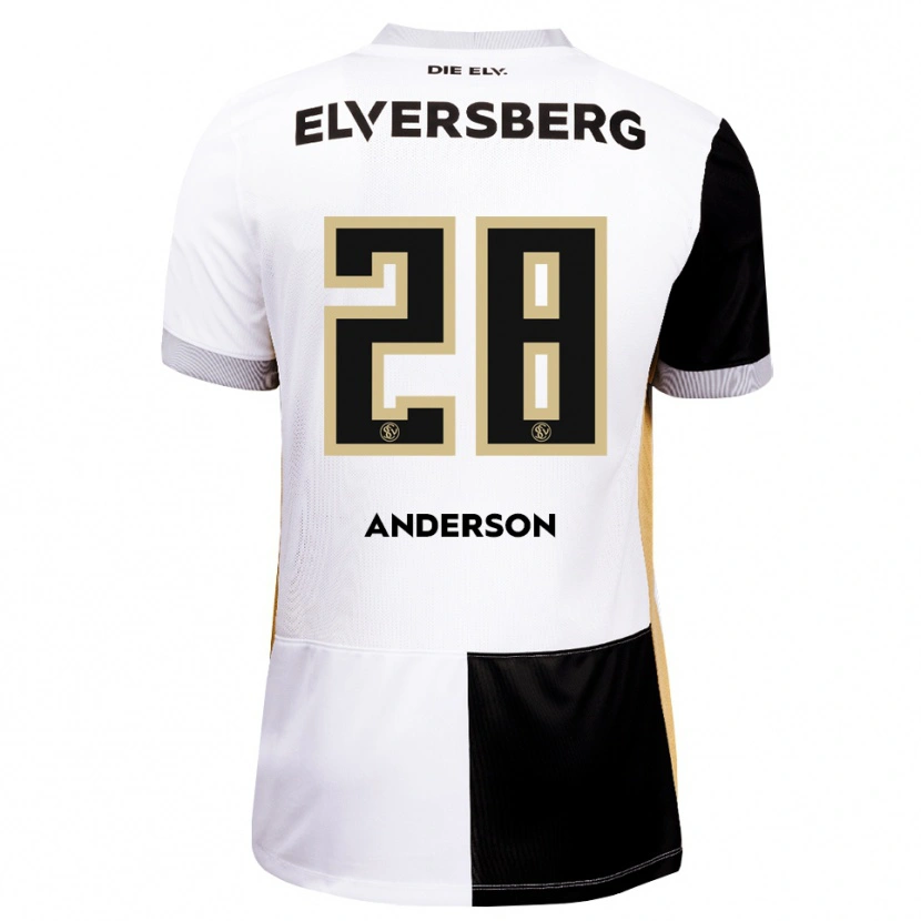 Danxen Women Mira Anderson #28 Black White Brown Home Jersey 2026/27 T-Shirt