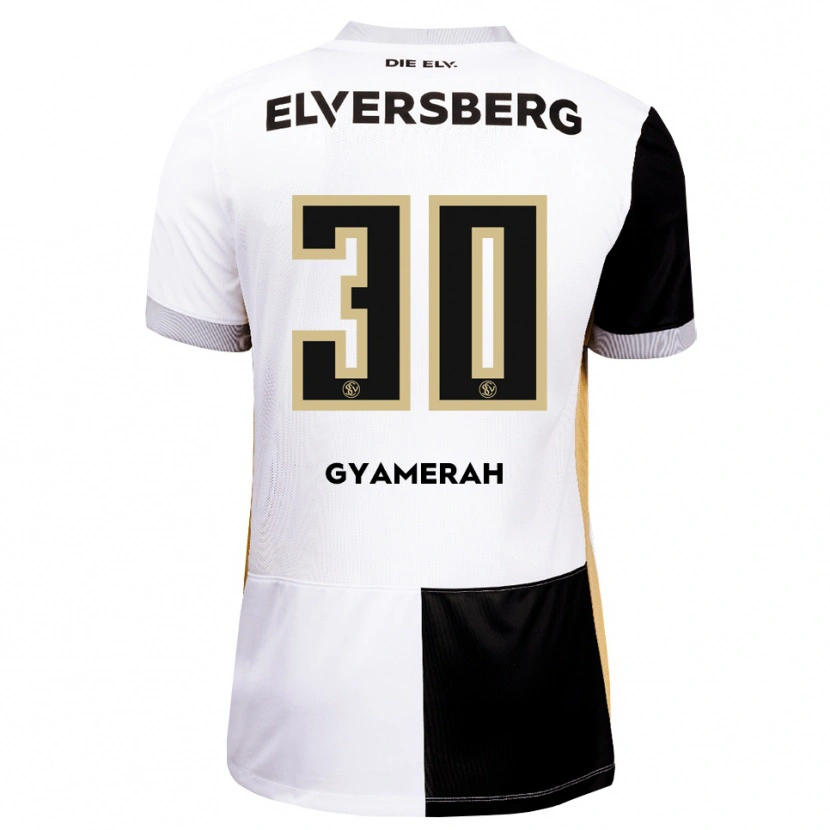 Danxen Women Jan Gyamerah #30 Black White Brown Home Jersey 2026/27 T-Shirt