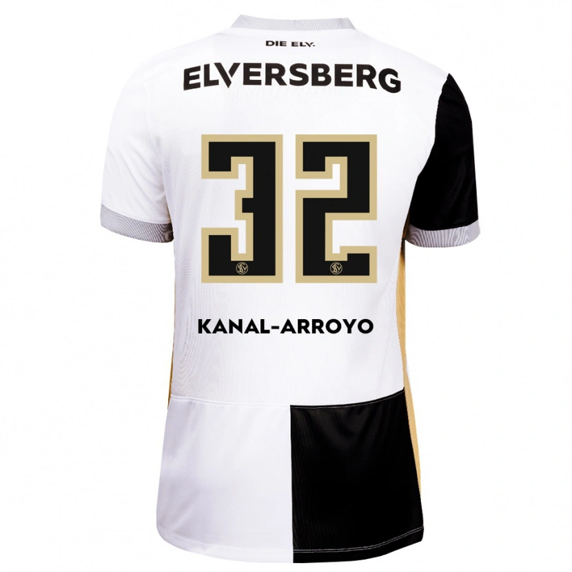 Danxen Women Sullyvan Kanal-Arroyo #32 Black White Brown Home Jersey 2026/27 T-Shirt