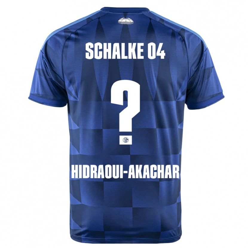 Danxen Women Yassin Hidraoui-Akachar #0 Dark Blue Yellow White Home Jersey 2026/27 T-Shirt